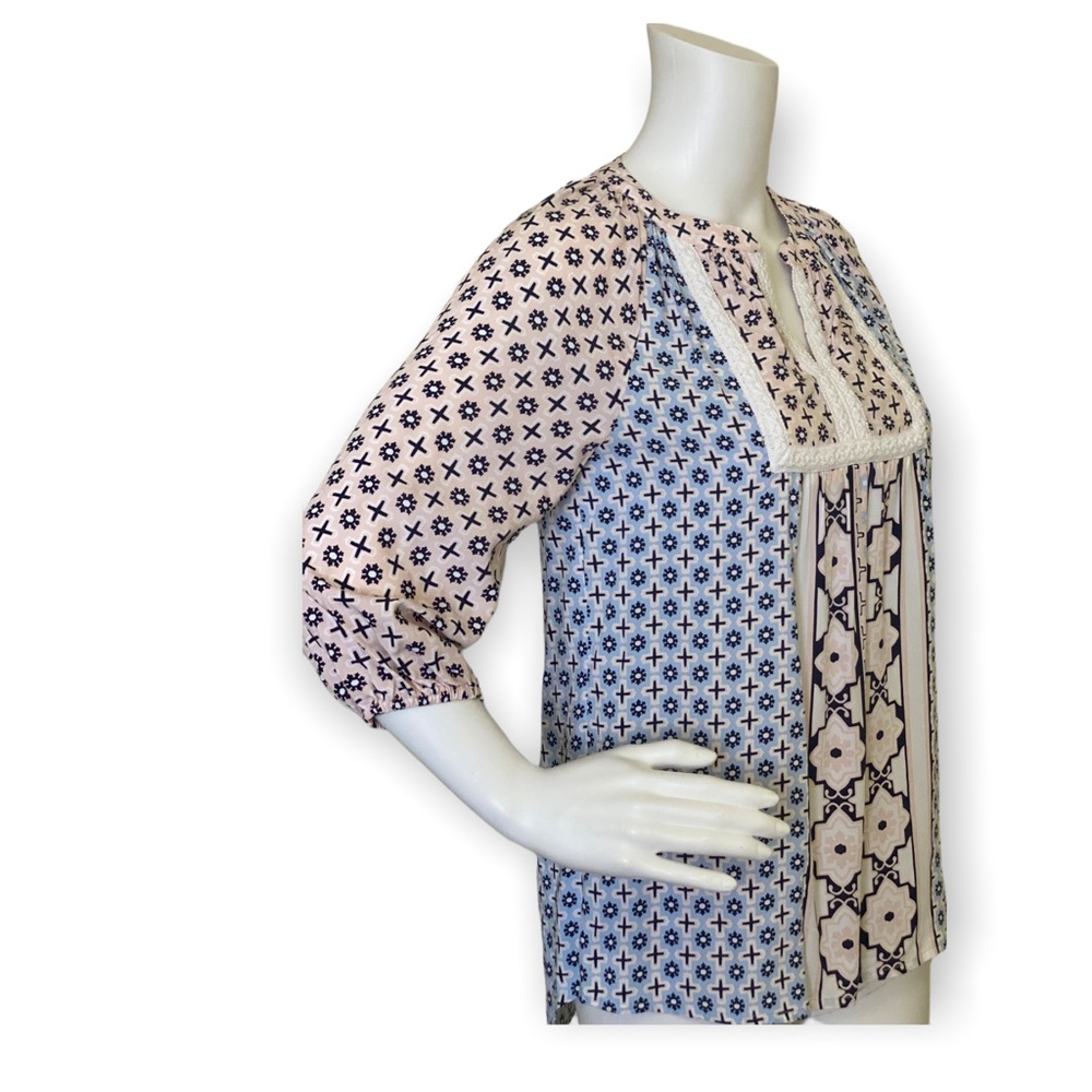 Crown & Ivy™ Petite Peasant Top - Picture 3 of 6